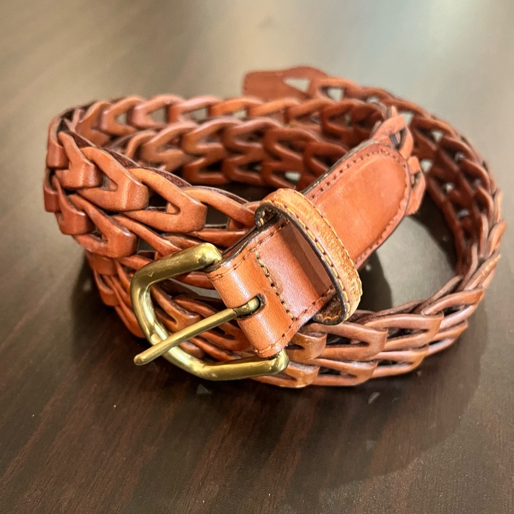 Brighton Leather Belt - Size 30